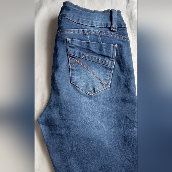 Blue Skinny Jeans for Women - Picture 6 of 7